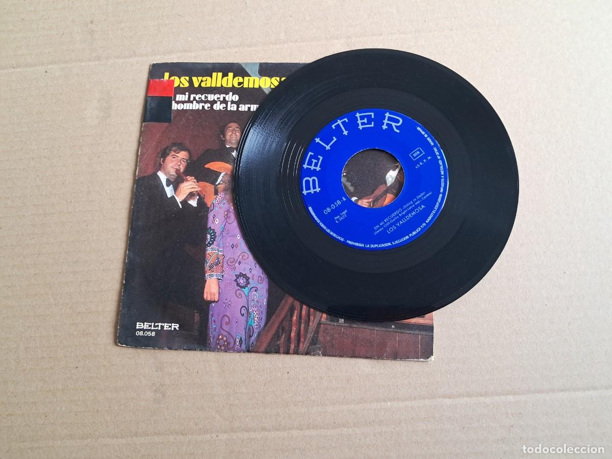 Discos de vinilo: LOS VALLDEMOSA - EN MI RECUERDO SINGLE 1972 - Foto 2