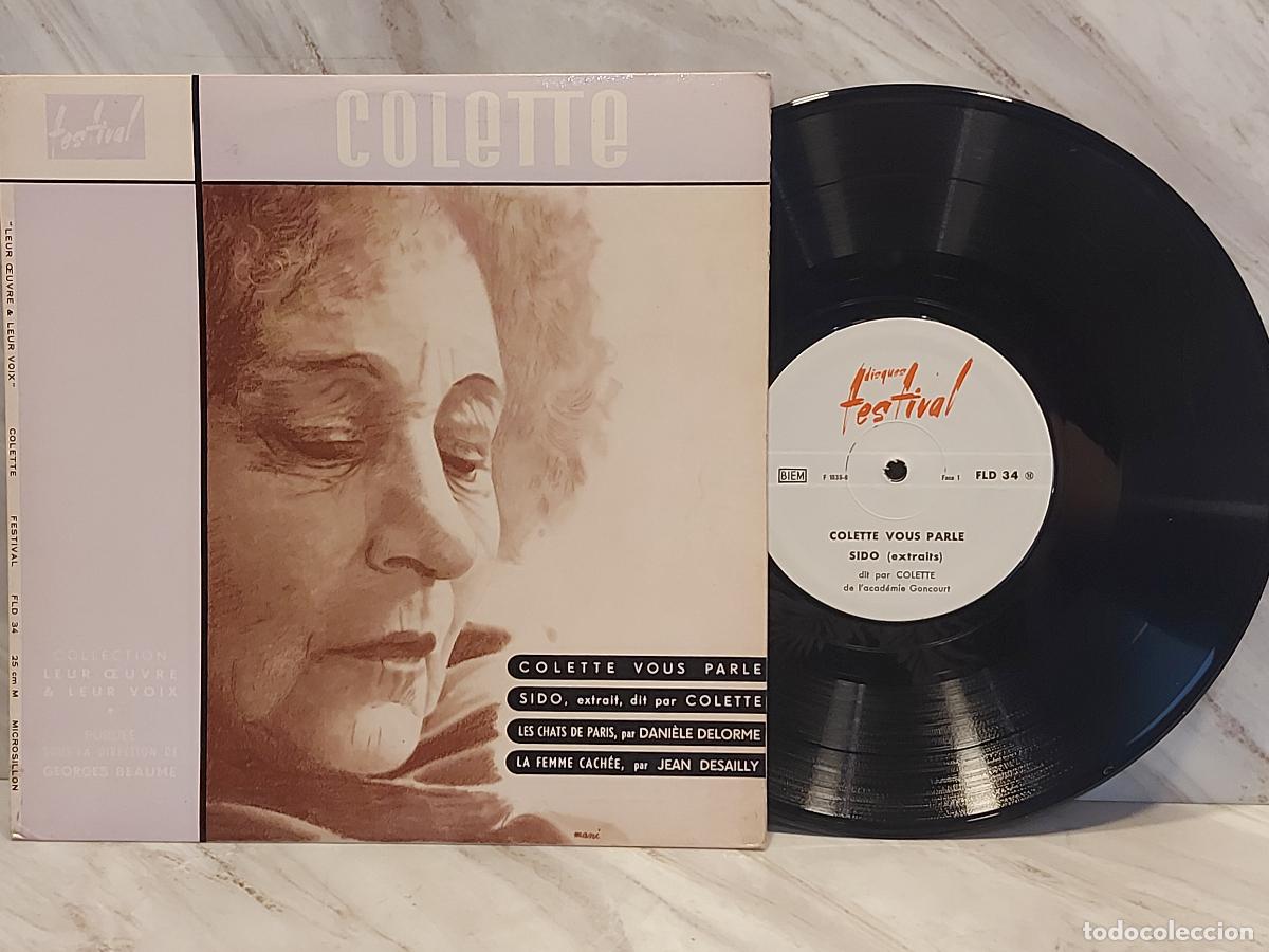 Discos de vinilo: 10 PULGADAS !! | COLETTE VOUS PARLE | FESTIVAL FLD 34 | FRANCIA 1956 | CALIDAD LUJO ****