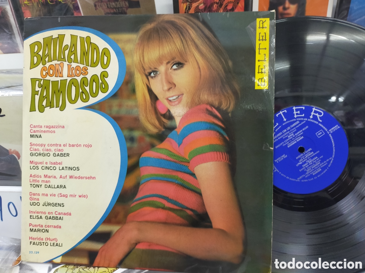 Discos de vinilo: Bailando con los famosos lp Espa&ntilde;a 1967