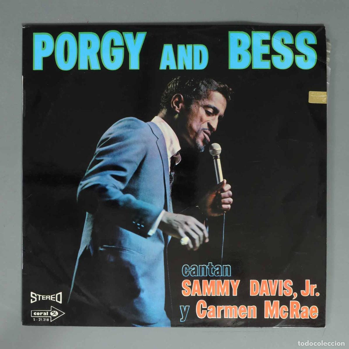 Discos de vinilo: LP. Porgy and Bess . Sammy Davis Jr. y Carmen McRae