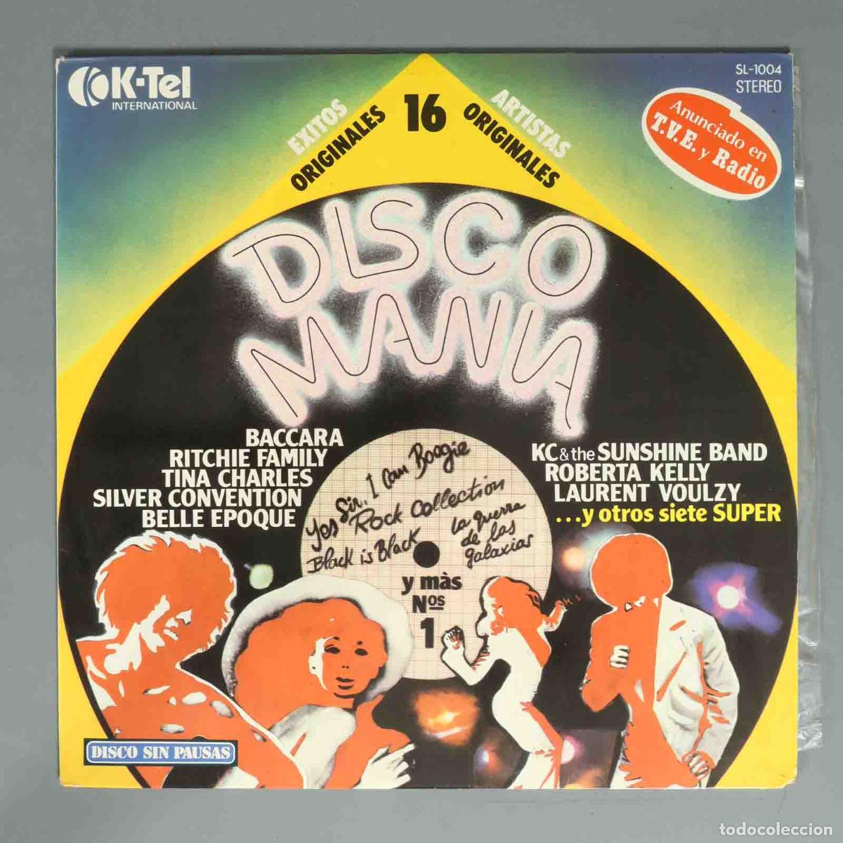 Discos de vinilo: LP. Various &ndash; Disco Man&iacute;a
