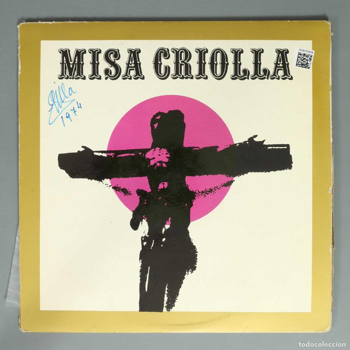 Discos de vinilo: LP. ARIEL RAMIREZ. MISA CRIOLLA - Foto 2