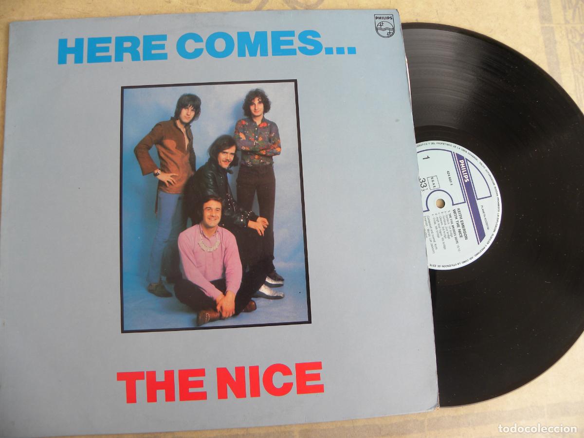 Discos de vinilo: THE NICE -HERE COMES... LP 1990 -PEDIDO MINIMO 3 EUROS
