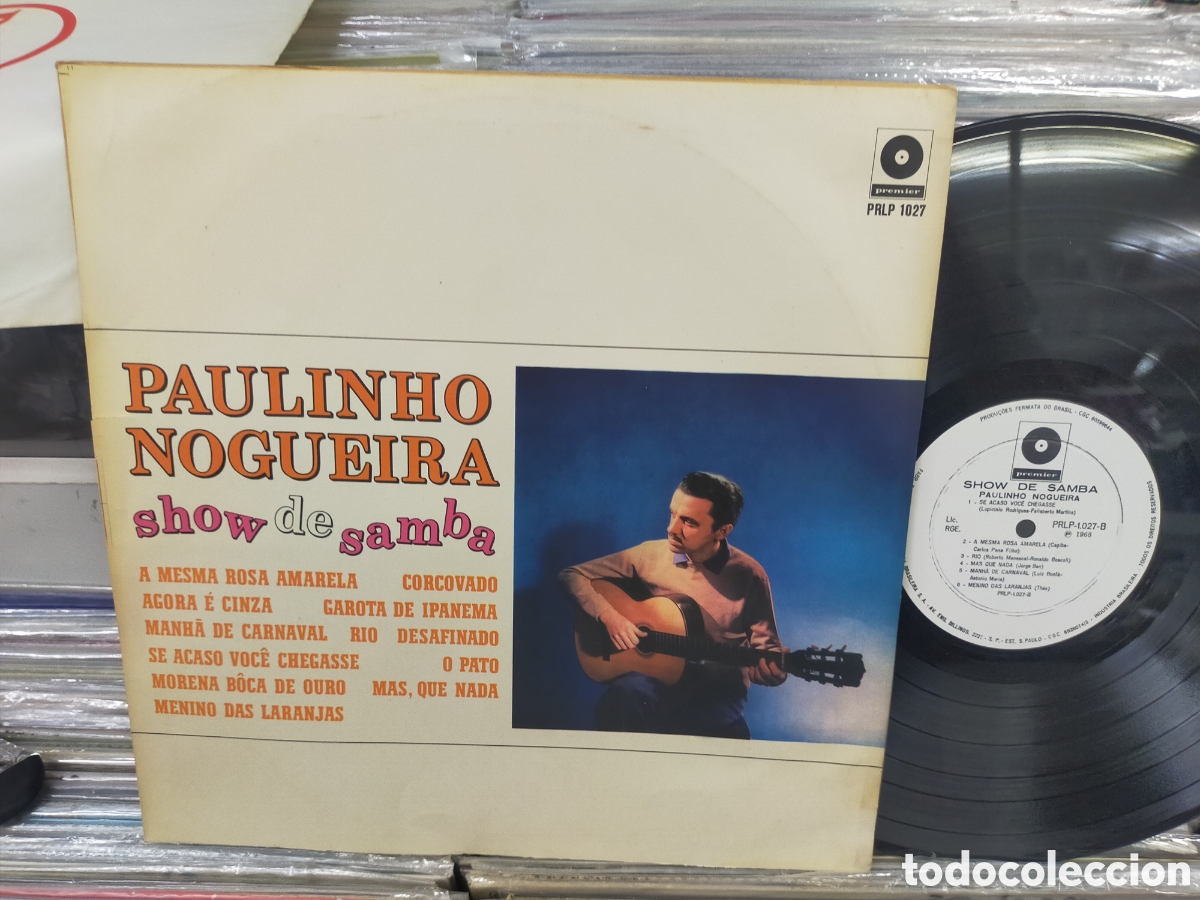 Discos de vinilo: Paulinho nogueira lp show de samba brasil 1968