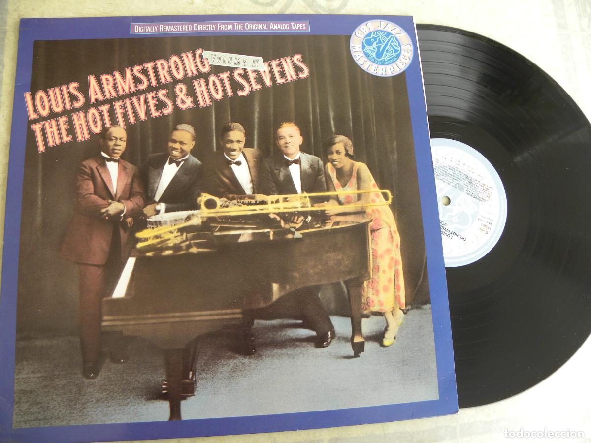 Discos de vinilo: L0UIS ARMSTRONG THE HOT FIVES & HOT SEVENS -LP 1988 -PEDIDO MINIMO 3 EUROS