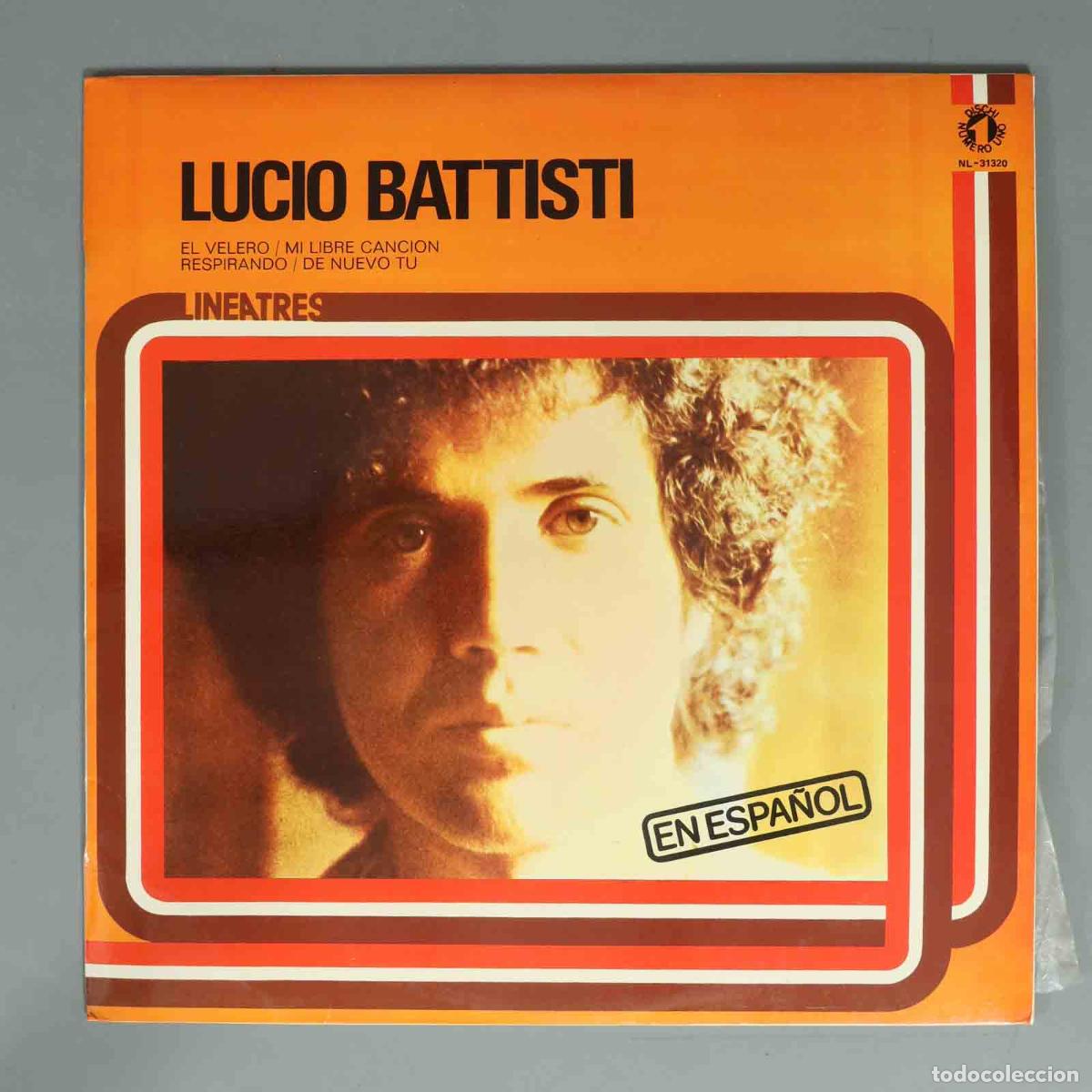 Discos de vinilo: LP. Lucio Battisti &ndash; En Espa&ntilde;ol
