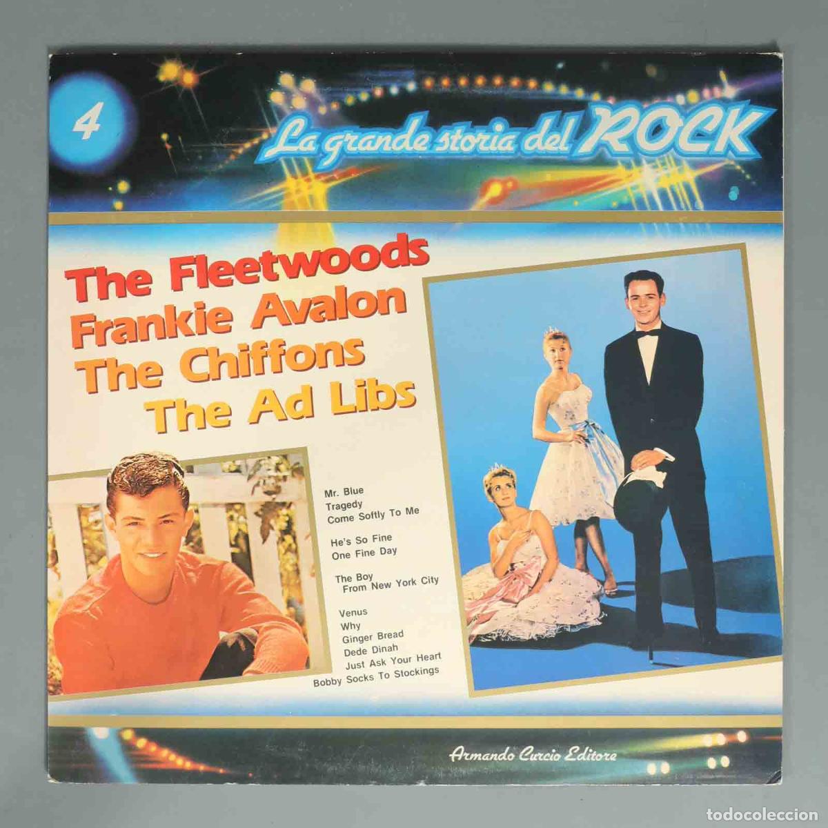 Discos de vinilo: LP. The Fleetwoods Frankie Avalon The Chiffons The Ad Libs