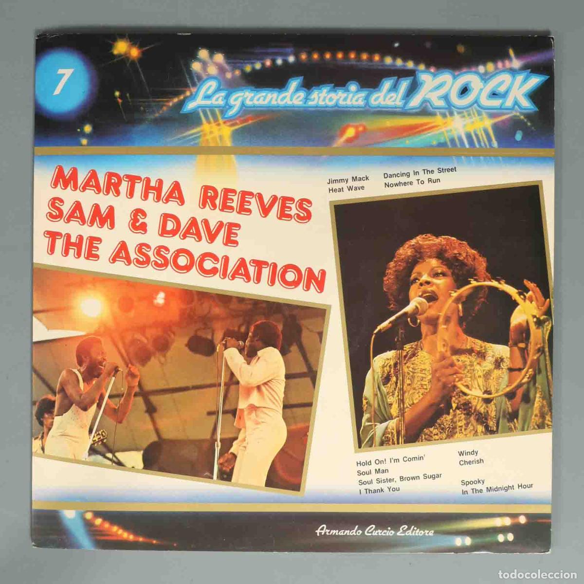 Discos de vinilo: LP. MARTHA REEVES SAM & DAVE THE ASSOCIATION