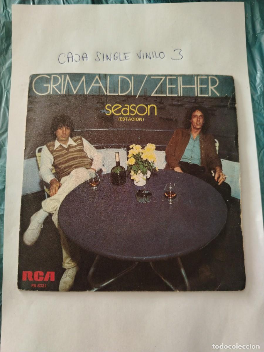 Discos de vinilo: Single vinilo grimaldi zeiher, season estaci&oacute;n