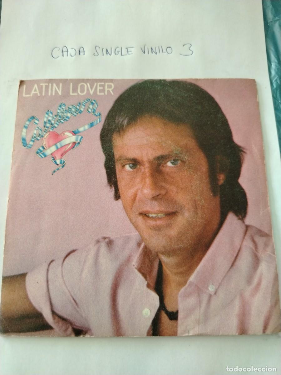 Discos de vinilo: Single vinilo latin lover, Calderon