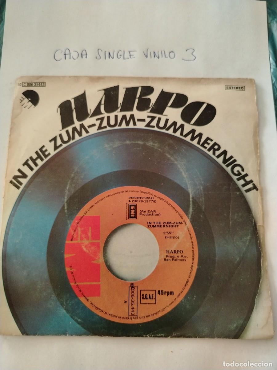 Discos de vinilo: Single vinilo harpo, in the zum