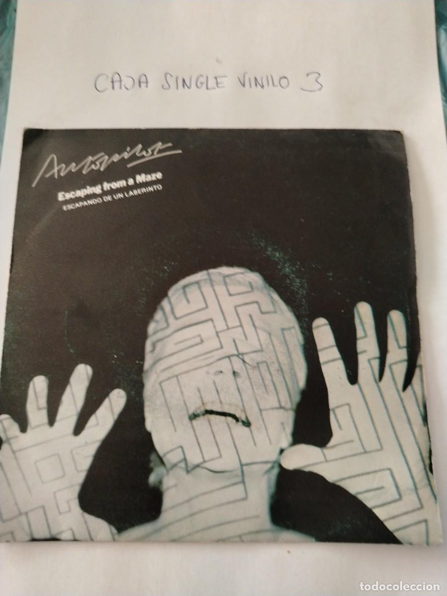 Discos de vinilo: Single vinilo autopilot, escaping from a maze, escapando de Un laberinto
