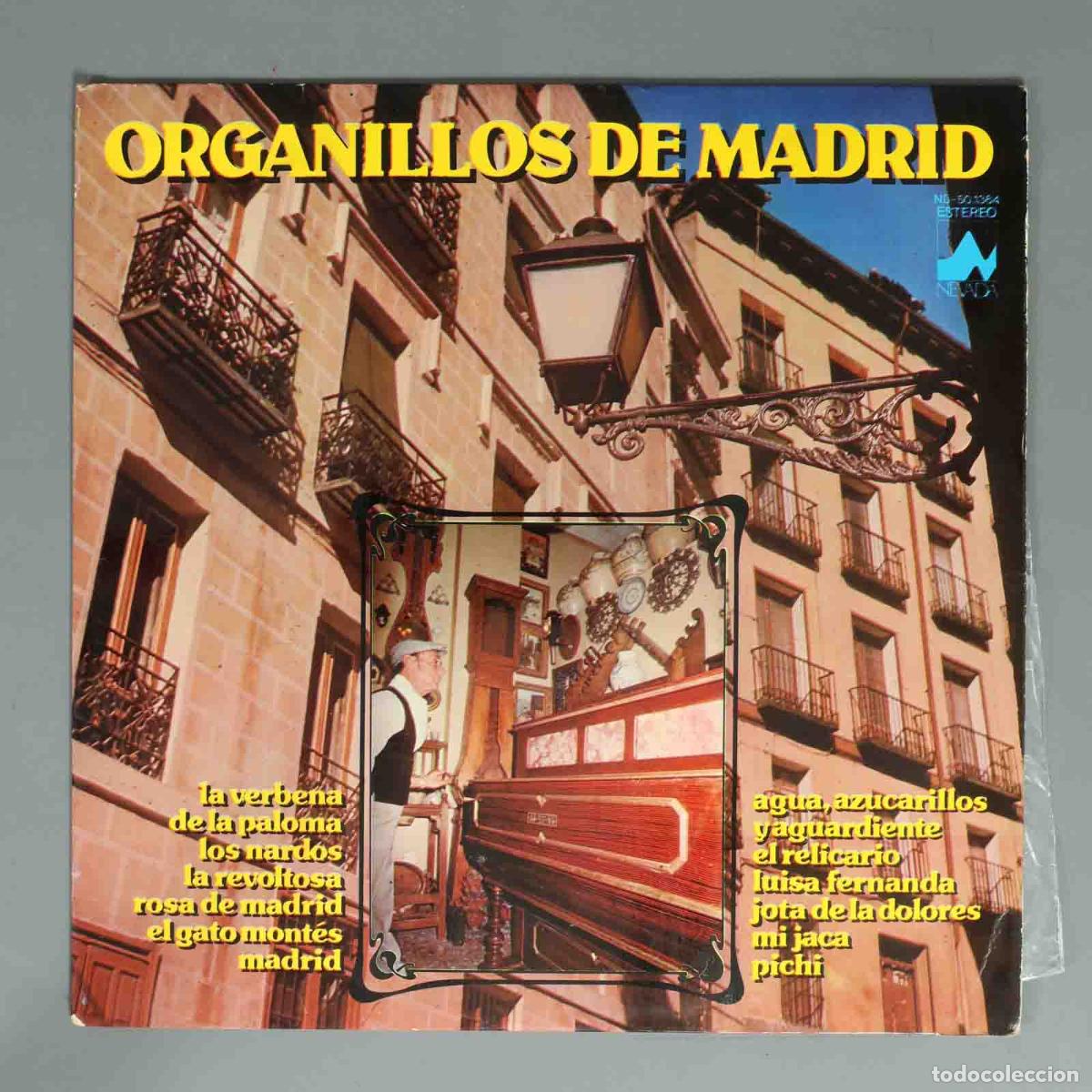 Discos de vinilo: LP. ORGANILLOS DE MADRID