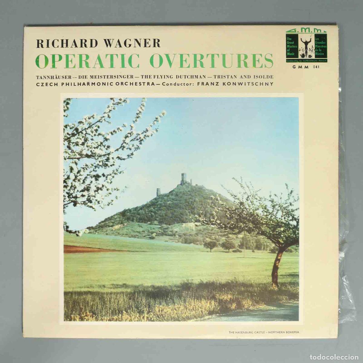 Discos de vinilo: LP. KONWITSCHNY WAGNER OPERATIC OVERTURES