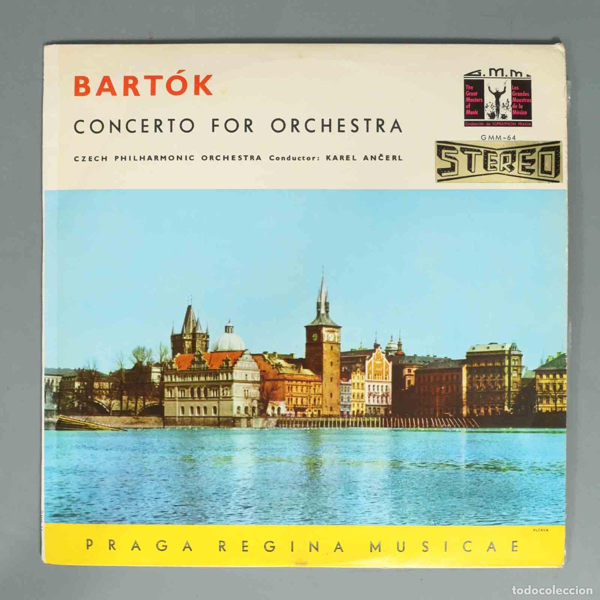 Discos de vinilo: LP. ANČERL BART&Oacute;K CONCERTO FOR ORCHESTRA