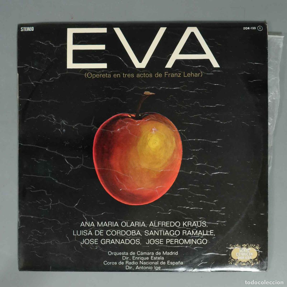 Discos de vinilo: LP. EVA (Opereta en tres actos de Franz Lehar