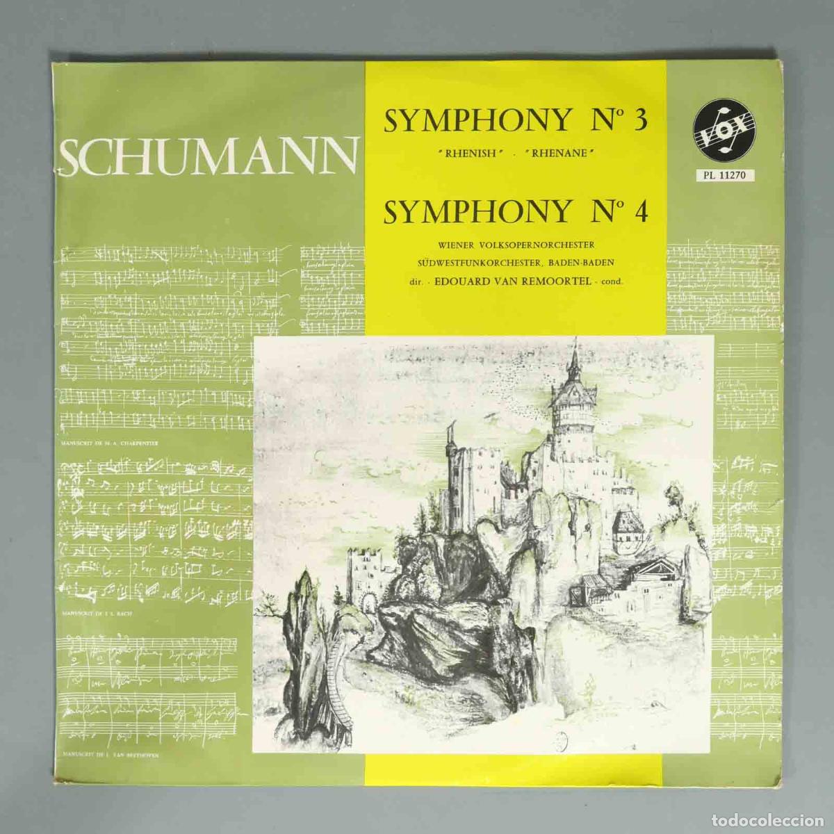 Vinyl-Schallplatten: LP. Schumann, Southwest German Radio Orchestra, Baden, Baden , Edouard Van Remoortel &ndash; Symphony No.