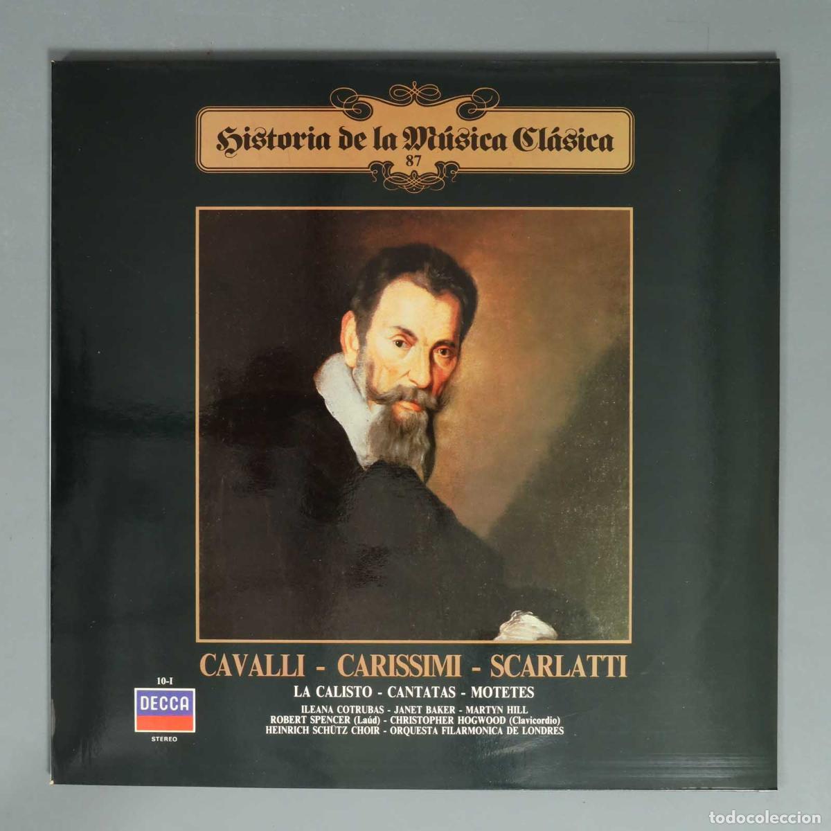 Discos de vinilo: LP. LA CALISTO CANTATAS - MOTETES CAVALLI - CARISSIMI - SCARLATTI