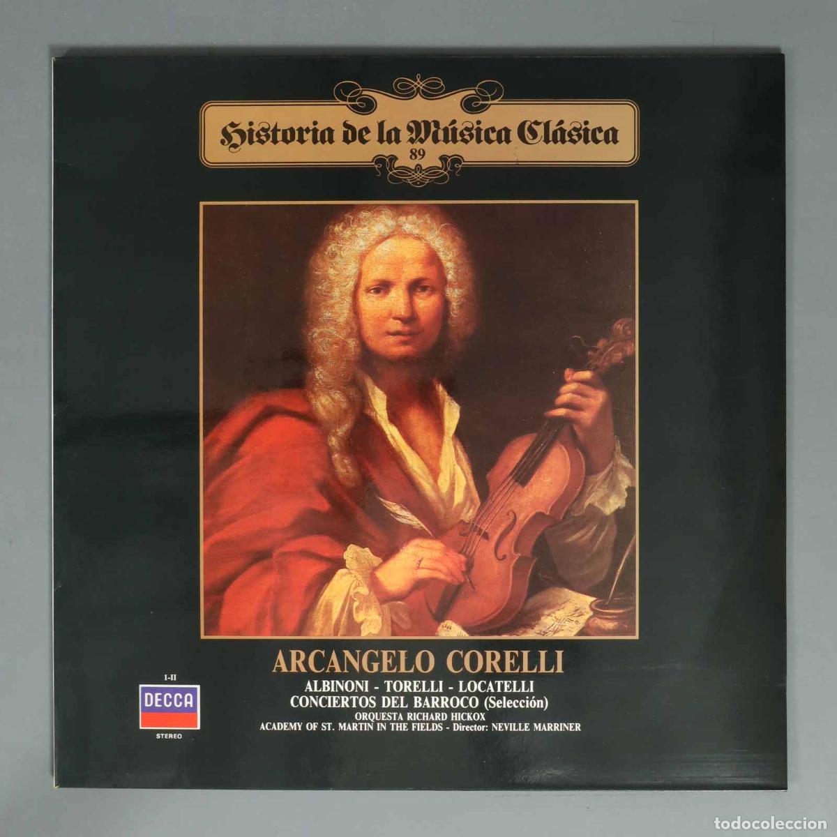 Discos de vinilo: LP. ARCANGELO CORELLI ALBINONI - TORELLI - LOCATELLI CONCIERTOS DEL BARROCO (Selecci&oacute;n) ORQUESTA