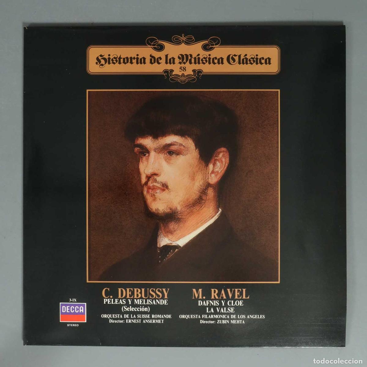 Discos de vinilo: LP. DEBUSSY PELEAS Y MELISANDE (Selecci&oacute;n) ORQUESTA DE LA SUISSE ROMANDE Director: ERNEST ANSERMET