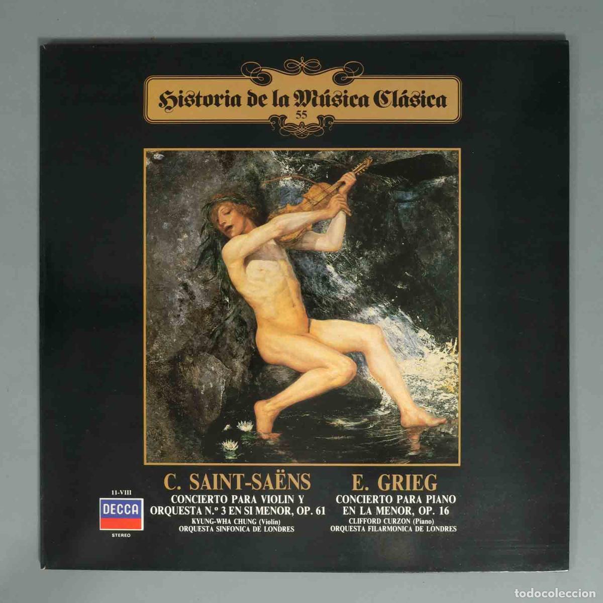 Discos de vinilo: LP. SAINT-SA&Euml;NS CONCIERTO PARA VIOLIN Y ORQUESTA N.&ordm; 3 EN SI MENOR, OP. 61 KYUNG-WHA CHUNG (Violin)