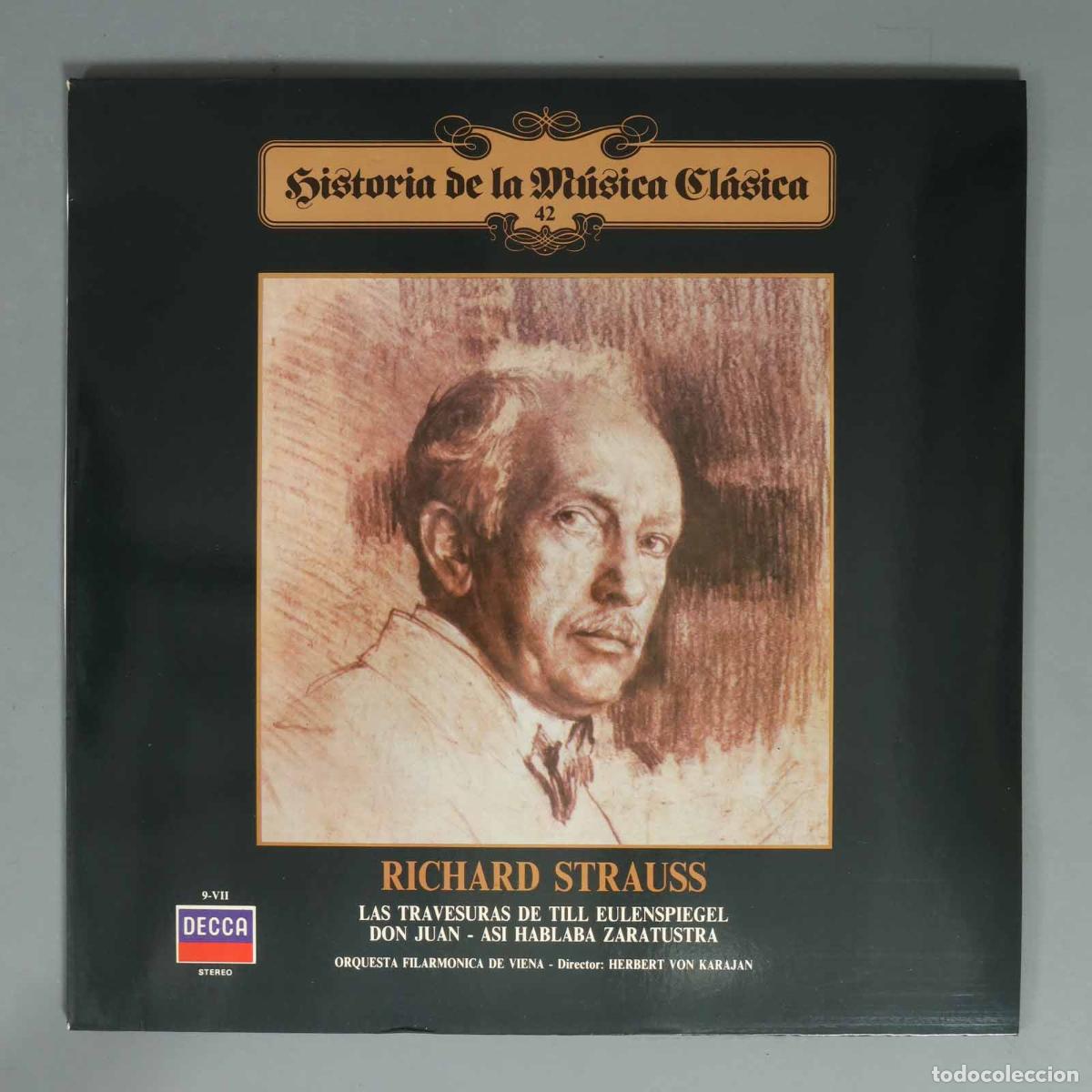Discos de vinilo: LP. STRAUSS LAS TRAVESURAS DE TILL EULENSPIEGEL DON JUAN ASI HABLABA ZARATUSTRA