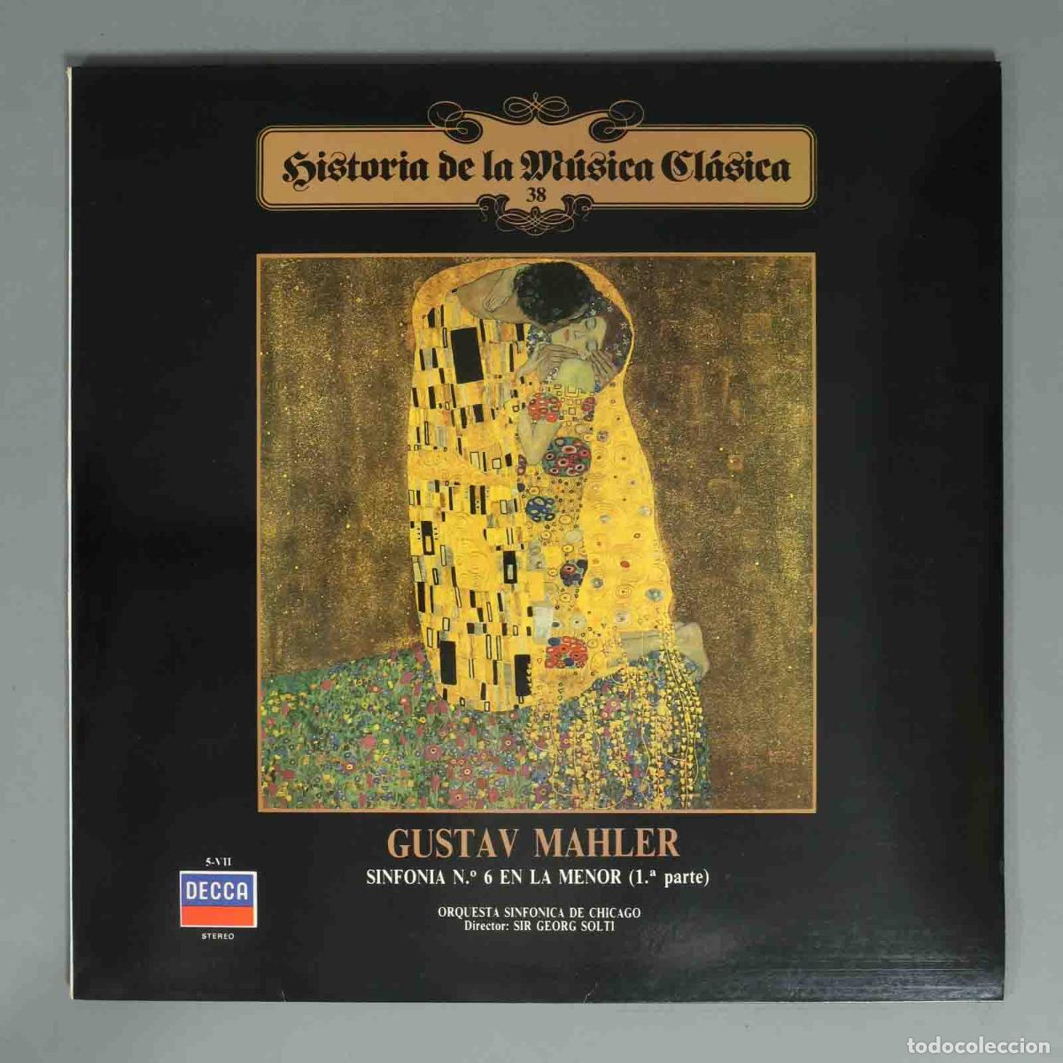 Discos de vinilo: LP. MAHLER SINFONIA N.&ordm; 6 EN LA MENOR (1.&ordf; parte
