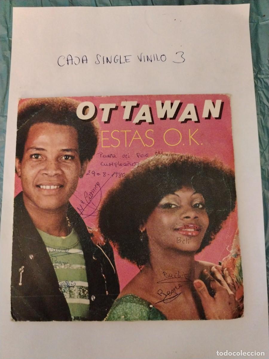 Discos de vinilo: Single vinilo ottawan, estas ok