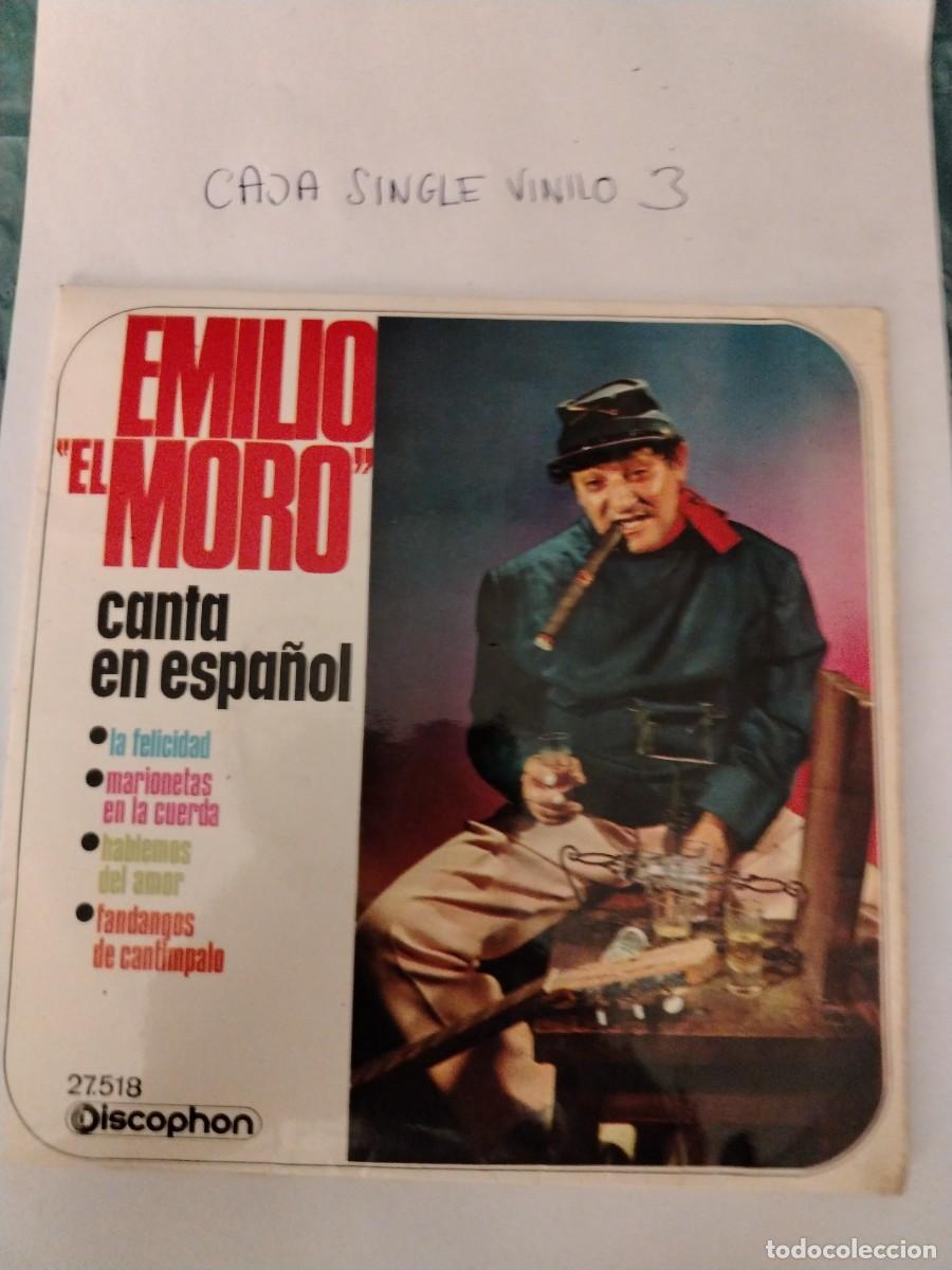 Discos de vinilo: Single vinilo Emilio el moro canta en espa&ntilde;ol