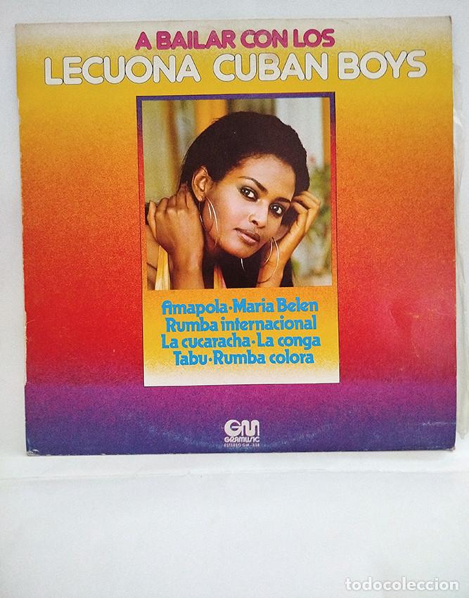 Discos de vinilo: A bailar con los Lecuona Cuban Boys. 1974. Afrocubana, rumba