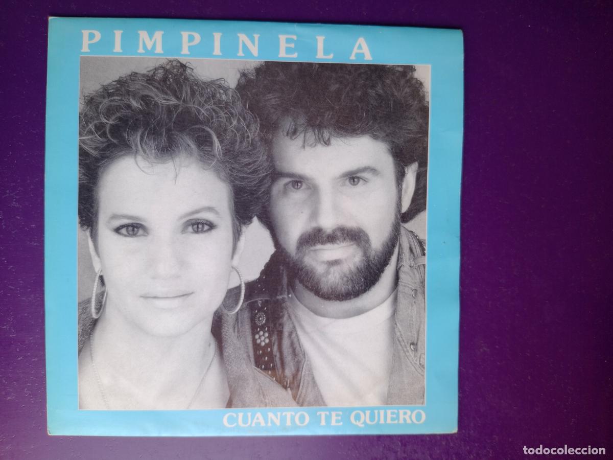 Discos de vinilo: Pimpinela &lrm;&ndash; CUANTO TE QUIERO - Sg EPIC 1989 PROMO - CARA B LISA - ARGENTINA, MELODICA POP