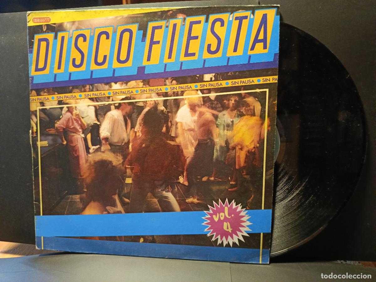 Discos de vinilo: LP DISCO FIESTA. VOL 4 SIN PAUSA 1988 PEPETO