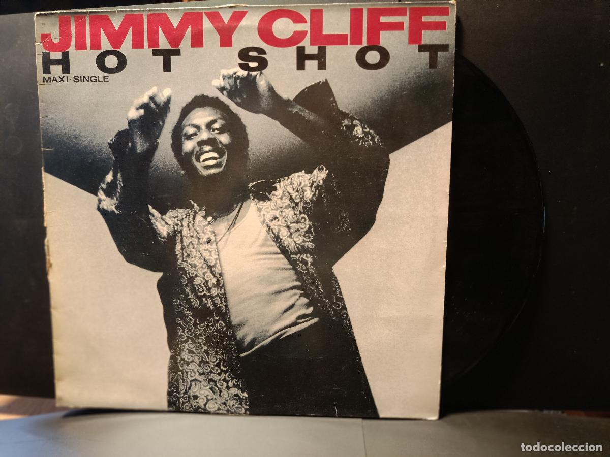 Discos de vinilo: JIMMY CLIFF ' HOT SHOT 3 VERSIONES ' -1985 MAXISINGLE PEPETO