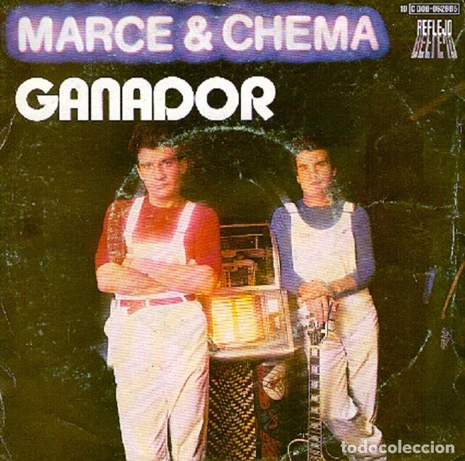 Discos de vinilo: Marce & Chema &ndash; Ganador; Esta es mi noche &ndash; REFLEJO 062685 &ndash; 1979