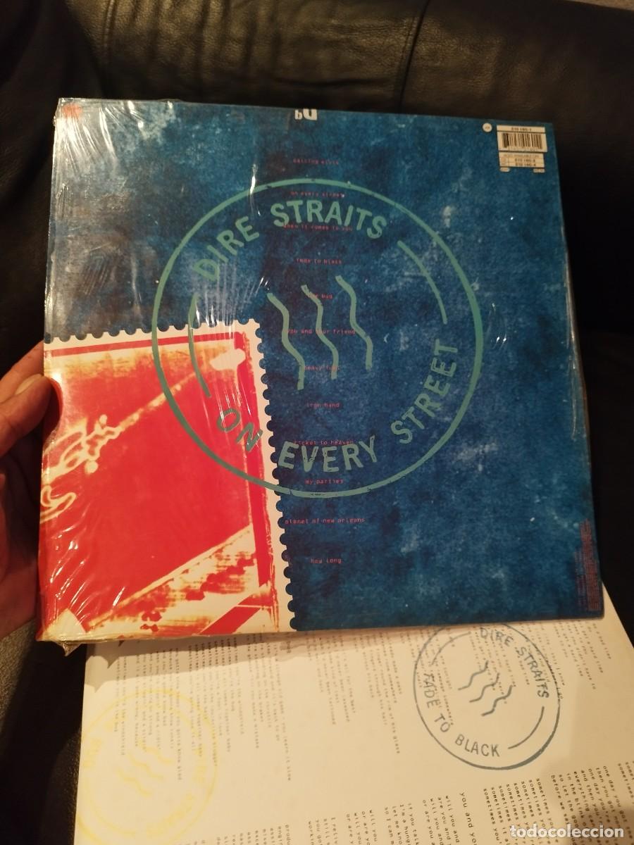 Discos de vinilo: Dire Straits &ndash; On Every Street. Vinilo lp. - Foto 5