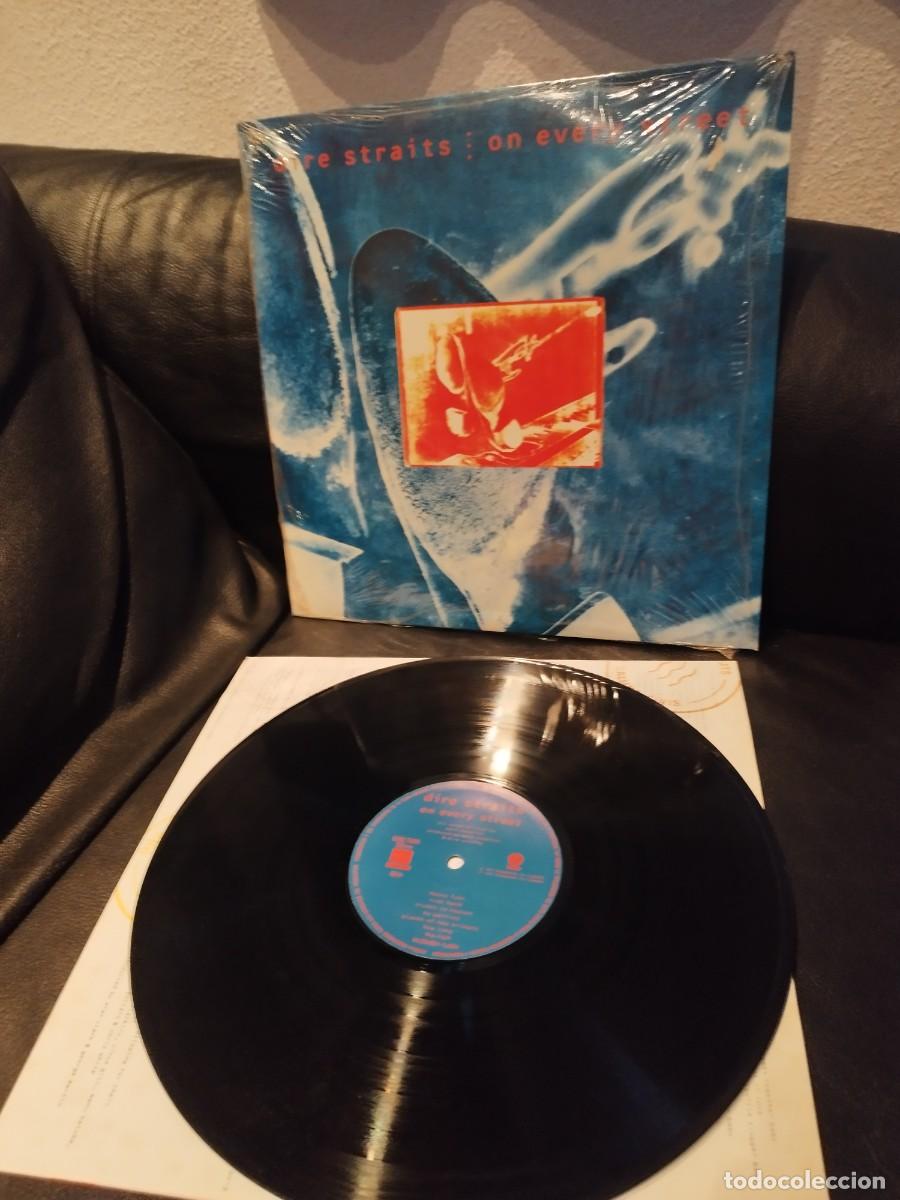 Discos de vinilo: Dire Straits &ndash; On Every Street. Vinilo lp.