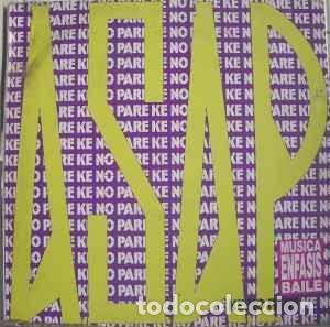 Discos de vinilo: A.S.A.P. - Ke no pare (Enfasis, 1992) - Mariano Lozano Ex - Septimo Sello - Asap