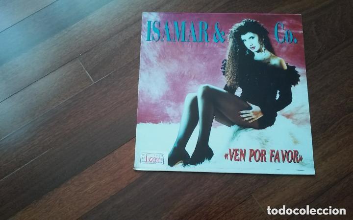 Discos de vinilo: Isamar & Co - Ven , Por favor (Blanco y Negro, 1990)