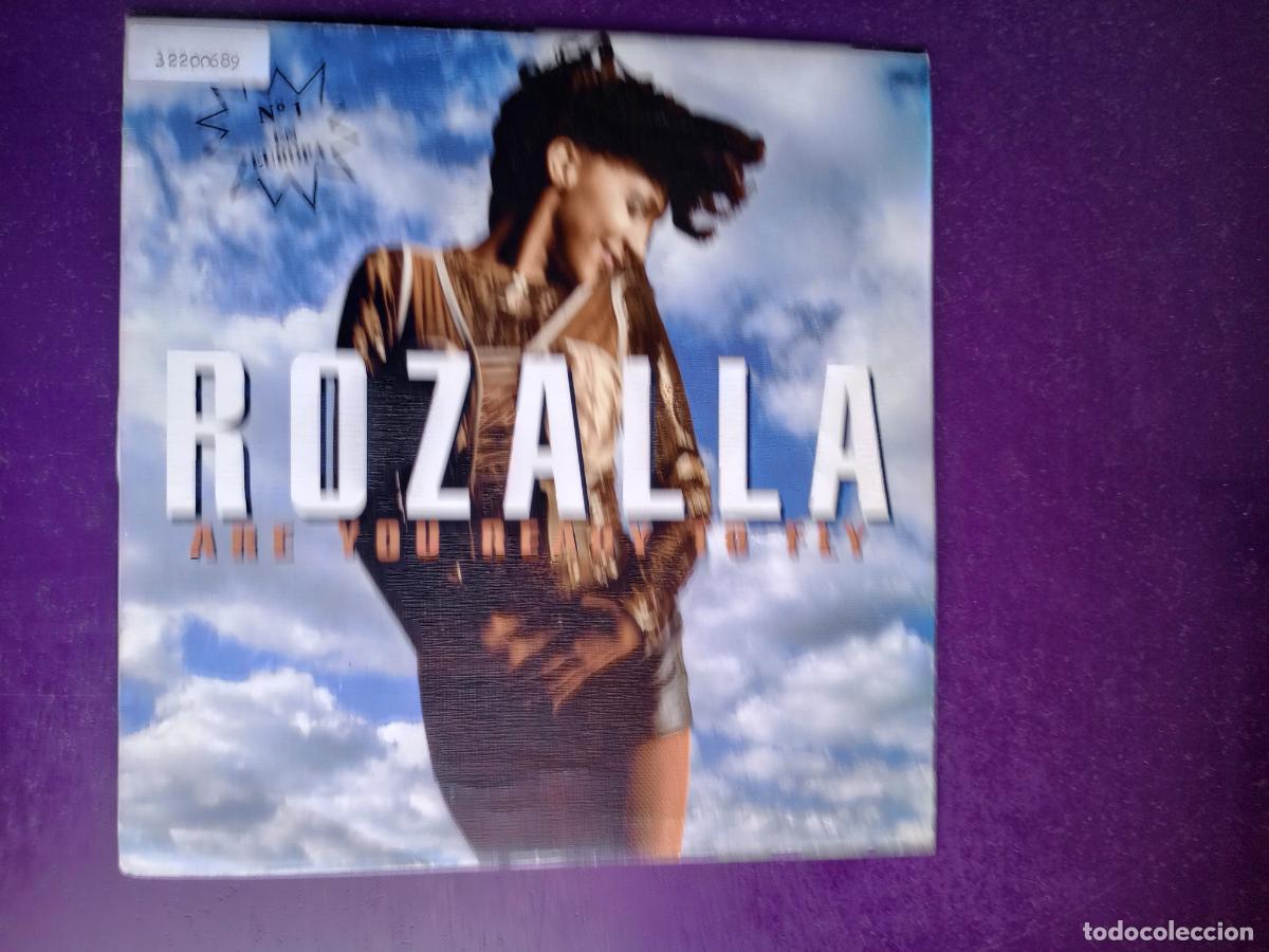 Discos de vinilo: Rozalla &ndash; Are You Ready To Fly - Sg BLANCO Y NEGRO 1992 - ELECTRONICA HOUSE- MUY POCO USO