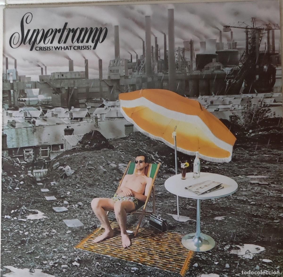 Discos de vinilo: Supertramp &ndash; Crisis? What Crisis? (1975, A&M Records &ndash; 394 560‑1)