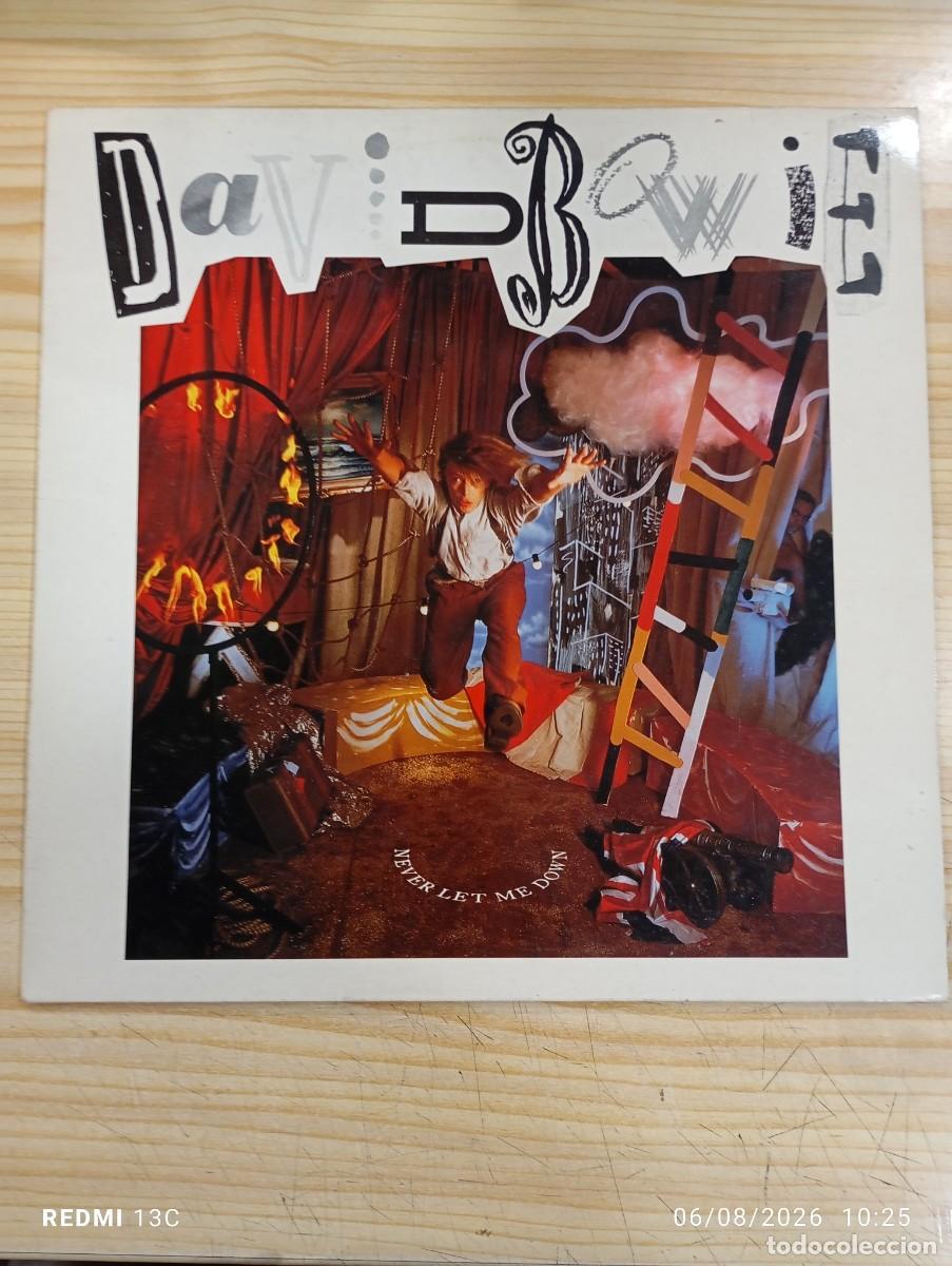 Discos de vinilo: Lp - David Bowie &lrm;&ndash; Never Let Me Down - Edicion Espa&ntilde;ola 1097