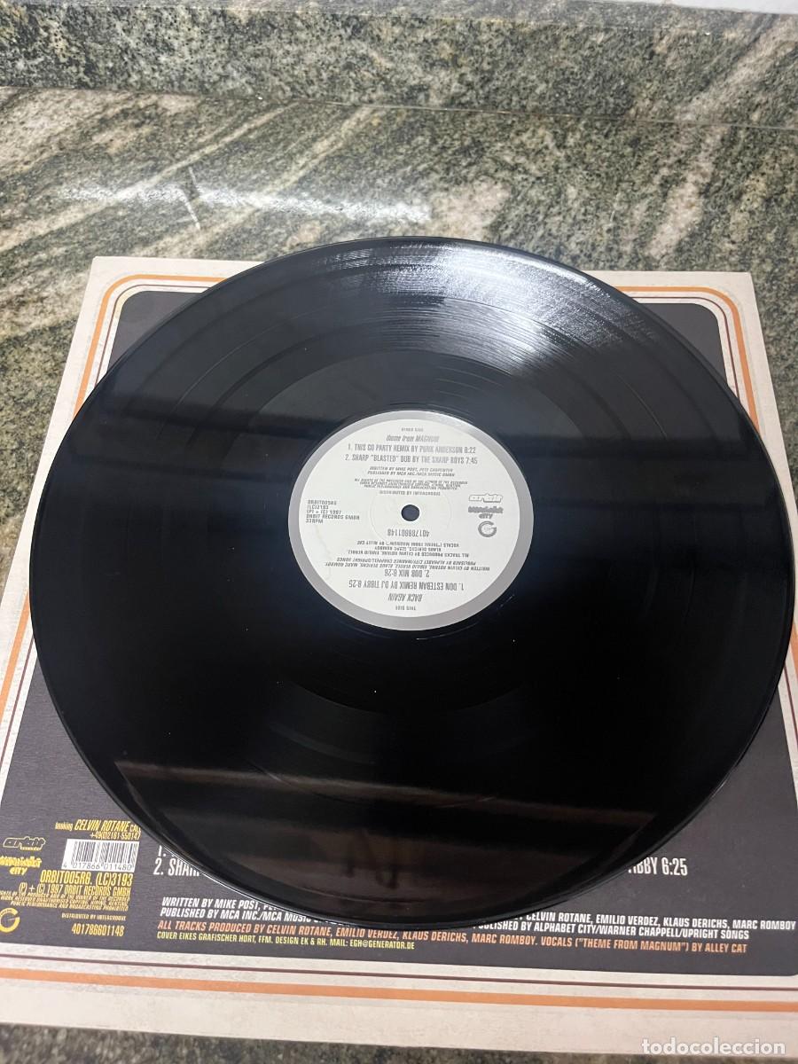 Discos de vinilo: Celvin Rotane Theme From Magnum (Remix) / Back Again - Foto 3