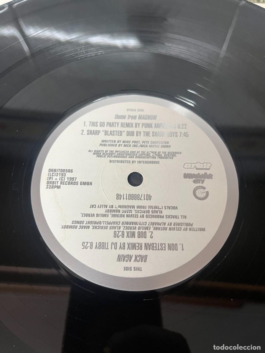 Discos de vinilo: Celvin Rotane Theme From Magnum (Remix) / Back Again - Foto 4