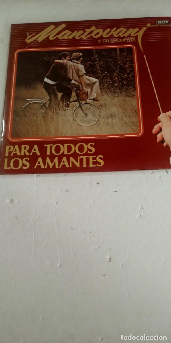 Discos de vinilo: Mantovani y su orquesta Para todos los amantes Doble LP