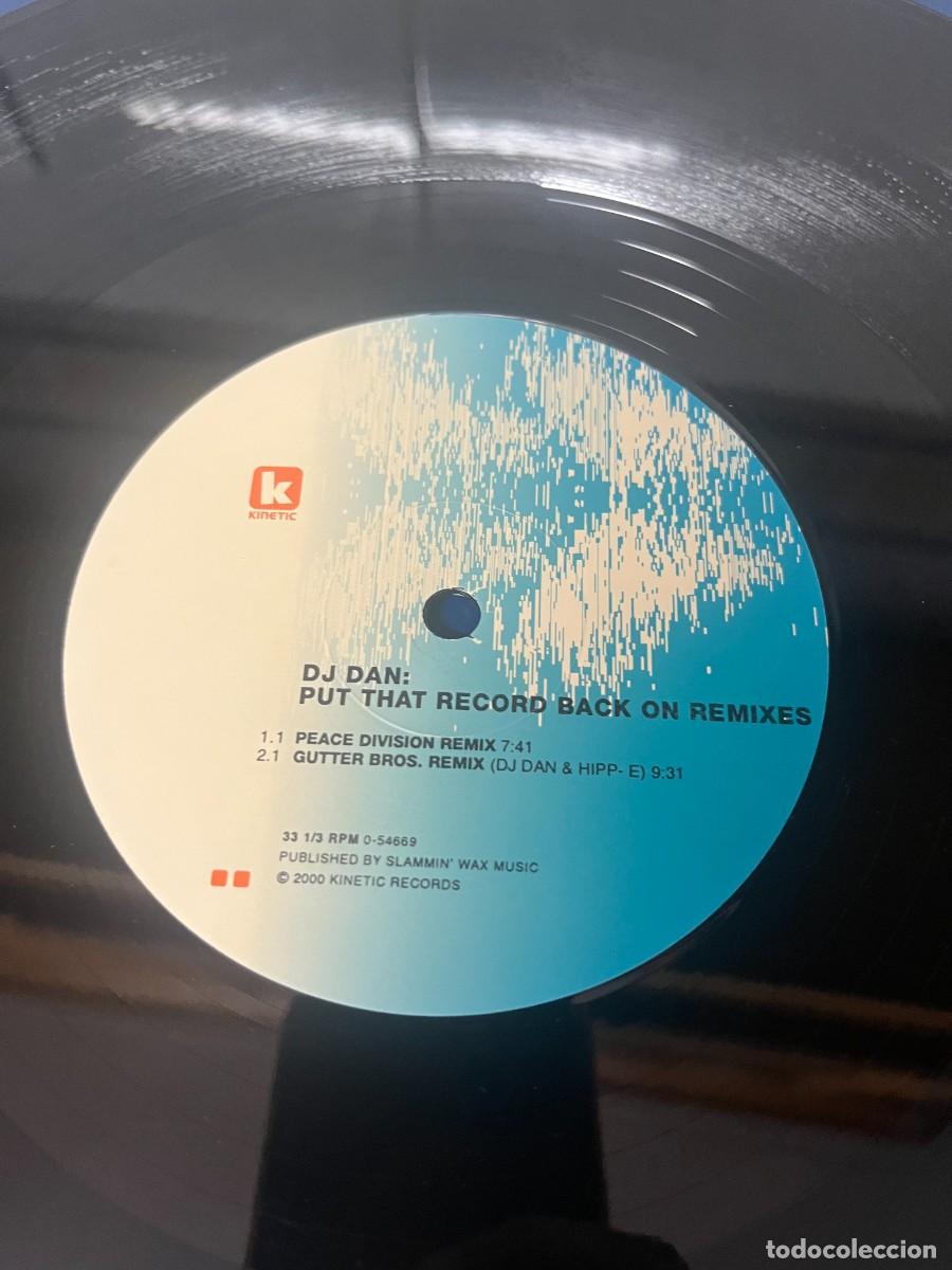 Discos de vinilo: DJ Dan Put That Record Back On Remixes - Foto 4