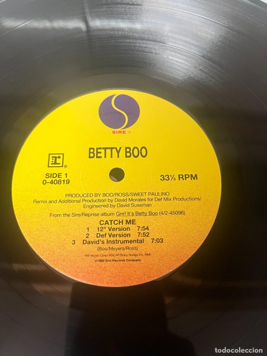 Discos de vinilo: Betty Boo Catch Me MAXI - Foto 4