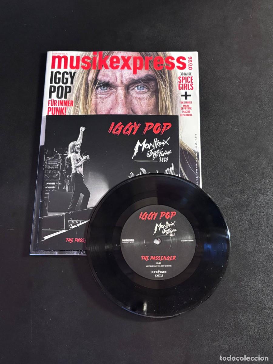Discos de vinilo: Iggy Pop The Passenger Lust For Life (Montreux Jazz Festival 2023) Disco de vinilo + revista EP 7&rdquo;