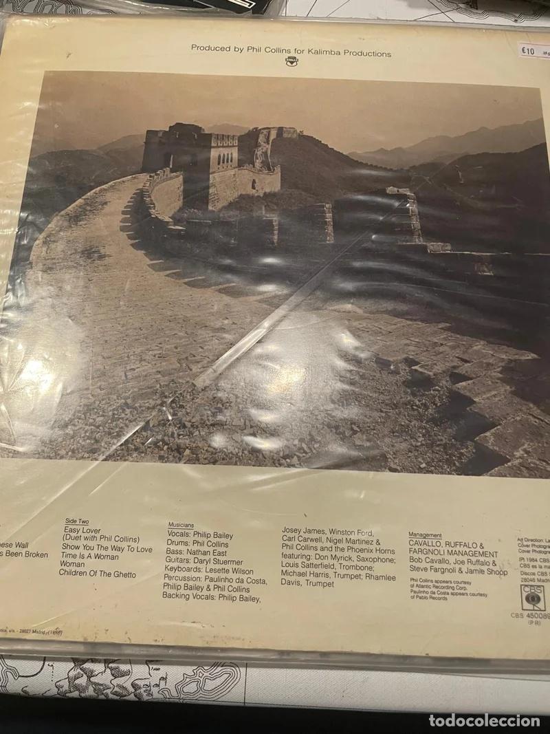 Discos de vinilo: Vinilo Jazz Philip Bailey Chinese Wall - Foto 2