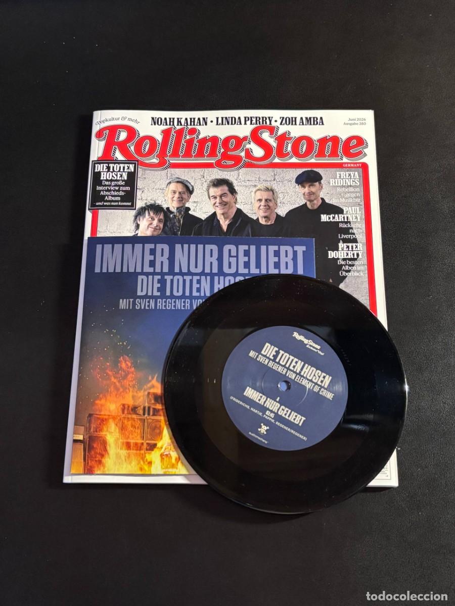 Discos de vinilo: Die Toten Hosen Mit Sven Regener Immer Nur Geliebt Disco de vinilo + revista EP 7&rdquo; single