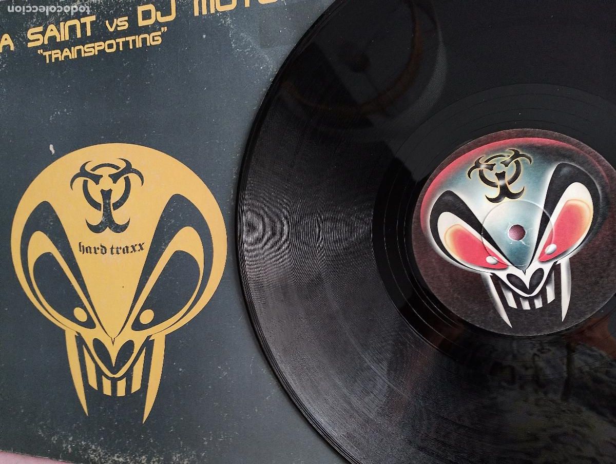 Discos de vinilo: DJ Da Saint vs. DJ Motor &ndash; Trainspotting,2002, Hardcore - Foto 4